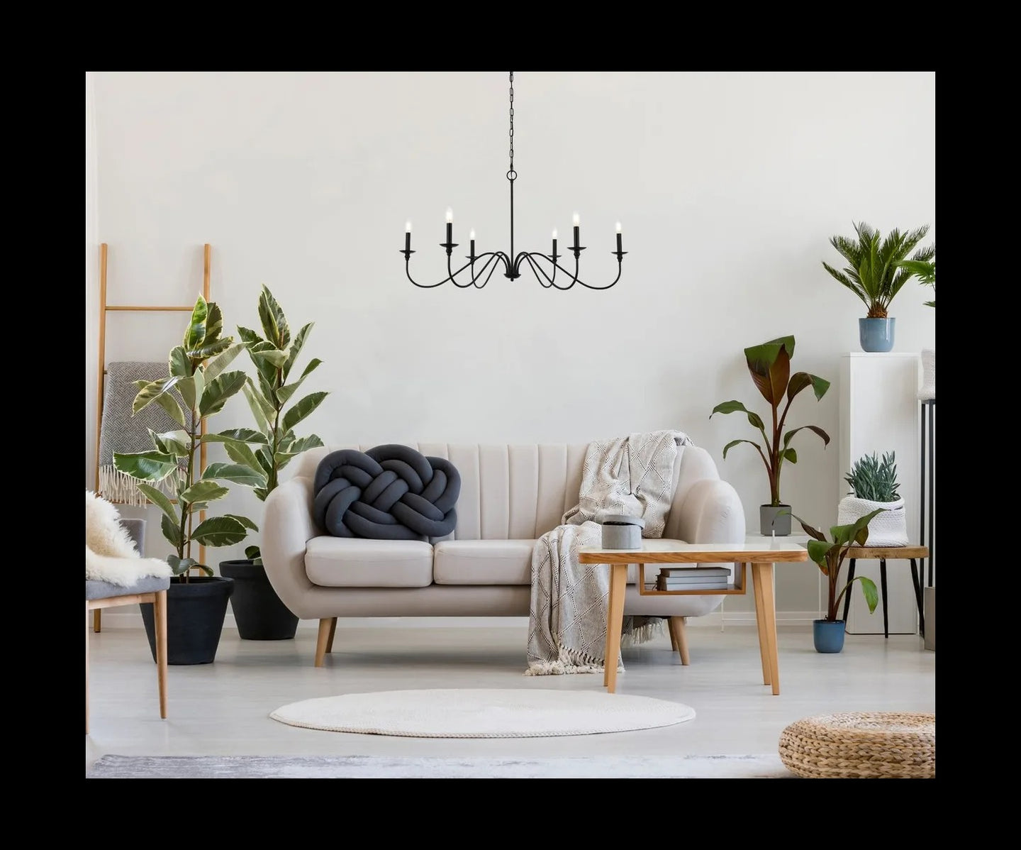 Elegant Lighting Rohan 6 Light 42