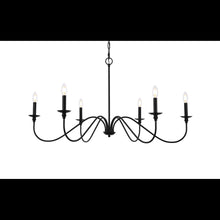 Load image into Gallery viewer, Elegant Lighting Rohan 6 Light 42&quot; Wide Taper Candle Chandelier MRM1229
