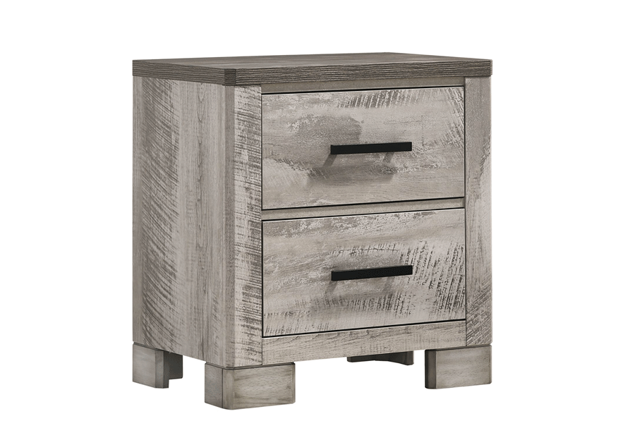 Elements Miller Cove Two-Drawer Nightstand 2934AH
