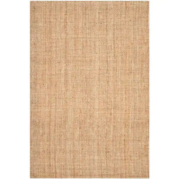 Natural Fiber Beige Rectangle 5' x 7'5
