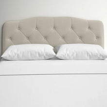 Load image into Gallery viewer, King Warm Gray Richard Upholstered Headboard
