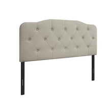 Load image into Gallery viewer, King Warm Gray Richard Upholstered Headboard
