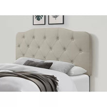 Load image into Gallery viewer, King Warm Gray Richard Upholstered Headboard
