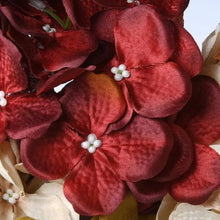 Load image into Gallery viewer, 24 in. Artificial Harvest Wreath with Hydrangea and Berries
