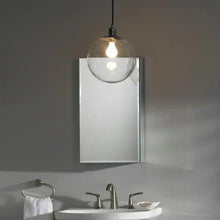 Load image into Gallery viewer, Kohler Single Door Recessed or Surface Mount Medicine Cabinet in Adonized Aluminum
