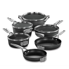 Load image into Gallery viewer, Saving Nonstick Hard-Anodized 10-Piece Cookware Set
