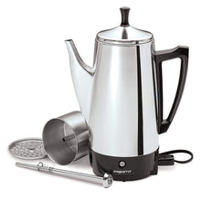 Load image into Gallery viewer, Presto 12-Cup Stainless Steel Coffee Maker #1104HW
