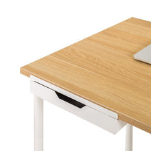 Load image into Gallery viewer, Zinus Dominic L-Shaped Corner Desk in Cream
