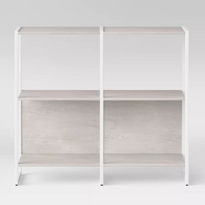 35.7" Paulo 2 Shelf Bookcase White - Project 62™ 526AH