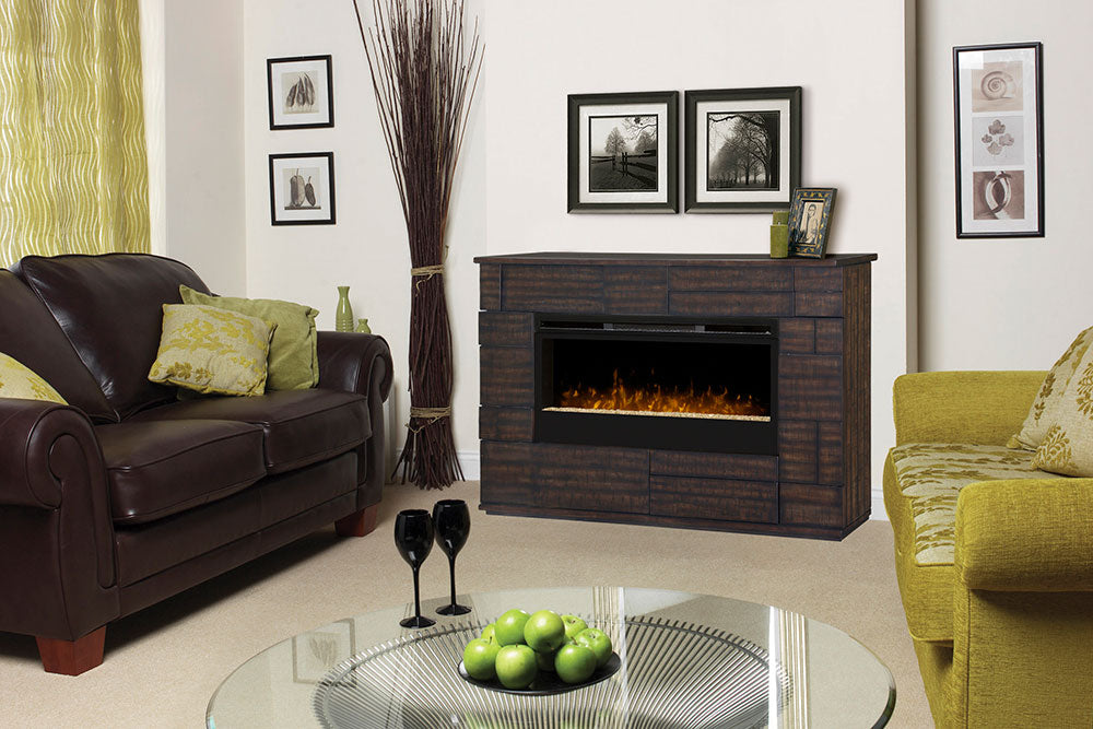 Markus Electric Fireplace Media Console  *fireplace not included!*