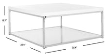 Load image into Gallery viewer, Malone White Coffee Table (SB360)
