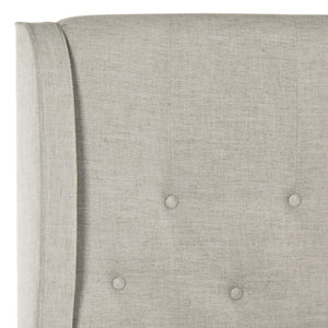 Blanchett Light Grey Queen Upholstered Bed (SB298)
