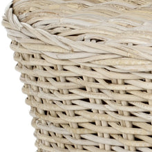 Load image into Gallery viewer, Ruxton Natural Unfinished Accent Ottoman (SB1087)
