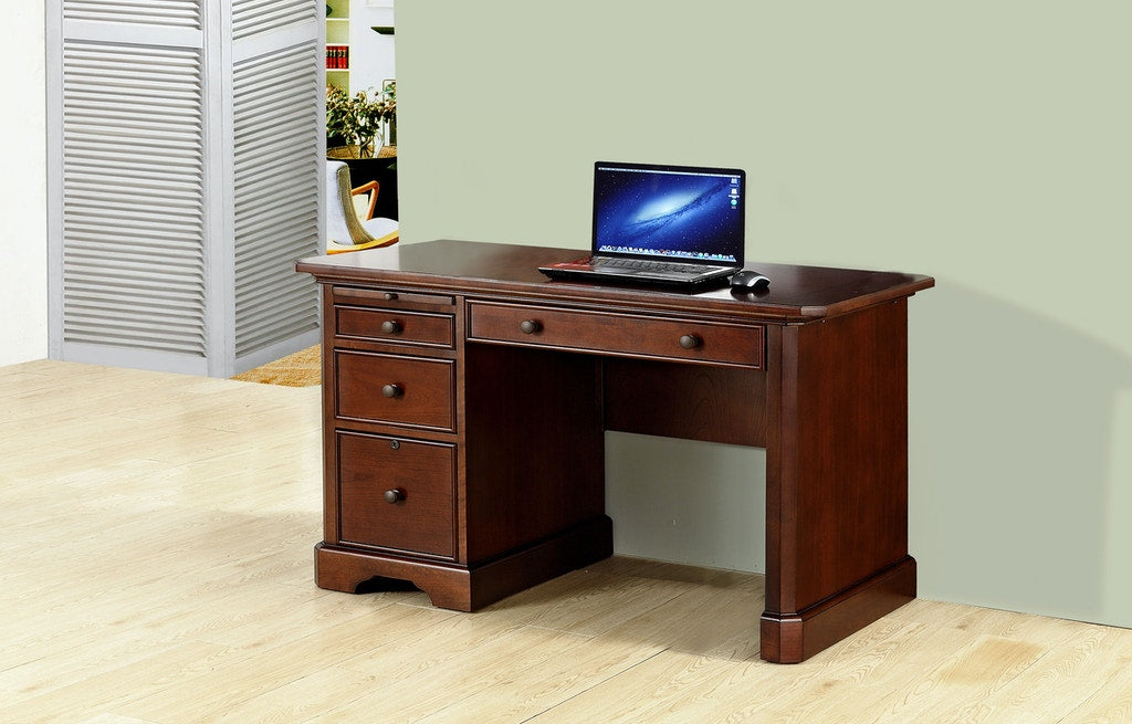 Winners Only 47 Inches Writing Desk Cherry #1458HW - 2 Separate Boxes