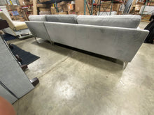 Load image into Gallery viewer, Jasper 119&quot; Wide Velvet Sofa &amp; Chaise
