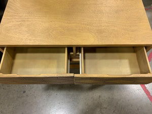 Tachuri Geometric Front Console Table Light Brown - Opalhouse™