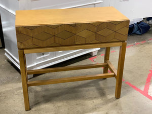 Tachuri Geometric Front Console Table Light Brown - Opalhouse™