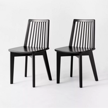Load image into Gallery viewer, Linden Modified Windsor Wood Dining Chair - Threshold™ designed with Studio McGee Set of 2 529AH

