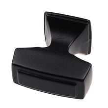 Load image into Gallery viewer, 1-1/8 in. Matte Black Deco Rectangle Cabinet Knobs (10-Pack) GL497
