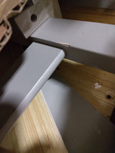 Load image into Gallery viewer, Pebble Gray Hadley 4-in-1 Convertible Crib and Changer and Storage *AS-IS*
