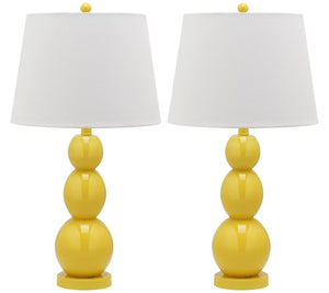 Safavieh Set of 2 Jayne Three-Sphere Table Lamps