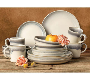 Tabletops Gallery Hudson 16-Piece Dinnerware Set, EC1144