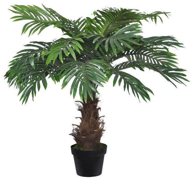 vidaXL Cycas Palm Plant Fake Tree Artificial Arrangement Patio Decor Potted #9029