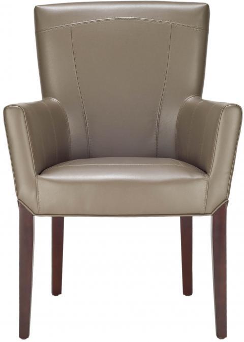 SAFAVIEH Ken Leather Arm Chair