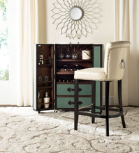 Load image into Gallery viewer, Single Addo Ring Flat Cream Upholstered Bar Stool  #1336HW
