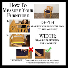 Load image into Gallery viewer, Sunbrella® 60&quot; x 19&quot; x 3&quot; Bench Cushion in Canvas Natural
