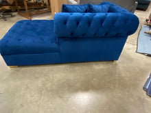 Load image into Gallery viewer, Presley 134&quot; Wide Velvet Symmetrical Sectional (chaise piece only)
