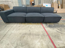 Load image into Gallery viewer, Aa&#39;Isha 164&quot; Wide Right Hand Facing Corner Sectional with Ottoman 6966RR-OB
