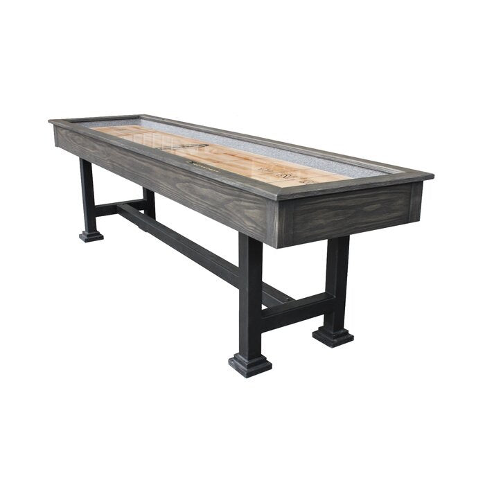 Midnight The Urban 12ft Shuffleboard Table Gray Wash “AS IS”(399)