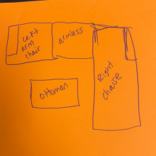 Load image into Gallery viewer, Littleness 149.5&quot; Left Hand Facing Modular Corner Sectional with Ottoman SB1888 *READ the description* (4 BOXES)
