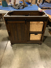 Load image into Gallery viewer, Trogdon Sliding Barn Door 36” Single Bathroom Vanity without sink.
