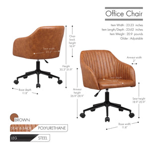 Porthos Home Madison Executive Office Chair #601HW