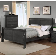 Load image into Gallery viewer, Blountsville Sleigh Bed Headboard/Footboard Only Queen Dark Grey 279CDR **AS IS**
