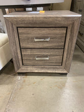 Load image into Gallery viewer, Washed Taupe Mailiah 2 Drawer Nightstand
