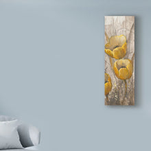 Load image into Gallery viewer, &#39;Ochre Tulips I&#39; Acrylic Painting Print on Wrapped Canvas 245 DC
