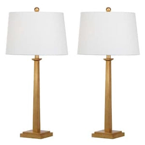 Set of 2 - Andino 31.5-in H Gold Table Lamp (SB285)