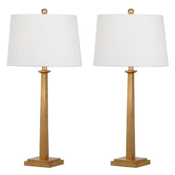 Set of 2 - Andino 31.5-in H Gold Table Lamp (SB285)