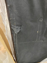 Load image into Gallery viewer, Caine Faux Leather Rolled Arm Chesterfield Sofa Dark Brown #2577HW
