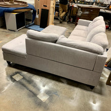 Load image into Gallery viewer, Mendoza 103.5&quot; Right Hand Facing Sectional with Ottoman AS IS
