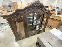 Load image into Gallery viewer, Driskell 67" Wide Dining Hutch Top Brown AS IS
