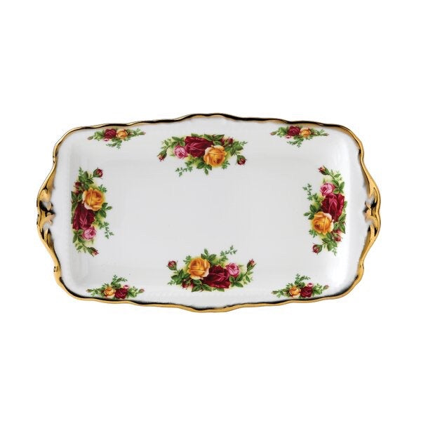 Old Country Roses Bone Platter #60-NT