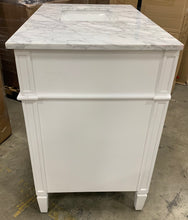 Load image into Gallery viewer, Lakeland 36&quot; Single Bathroom Vanity Set White/Marble Top 1152CDR

