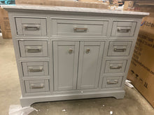 Load image into Gallery viewer, Darry 42&quot; Single Bathroom Vanity Set Light Gray #1889HW - Out Of Box
