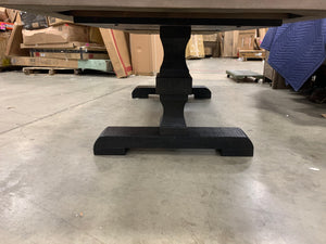 2 toned Farmhouse Dining Table
