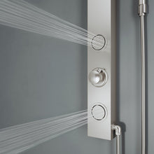 Load image into Gallery viewer, Stainless Steel Gardenia Retrofit Divert Valve 39.38&quot; Shower Panel with Dual Head - #203CE
