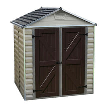 Load image into Gallery viewer, SkyLight 6 ft. x 5 ft.  Tan Storage Shed *AS-IS* MRM2080
